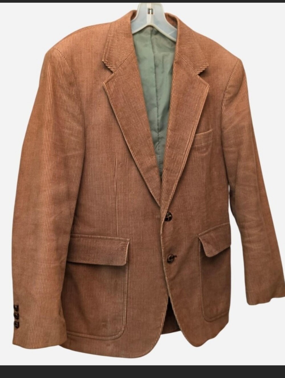 McGregor Men's Tan Brown Corduroy Blazer